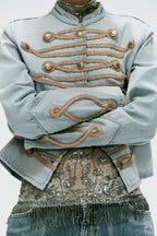 Zendaya Napolean Denim Jacket