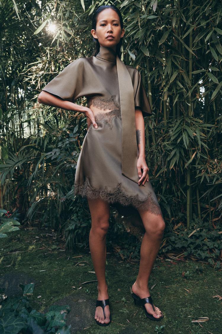 Milena Zara Satin Dress - 24th Spoke