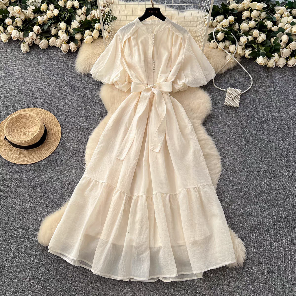 Kate Summer Ruffle Long Dress - 24th Spoke