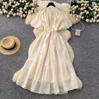 Kate Summer Ruffle Long Dress - 24th Spoke