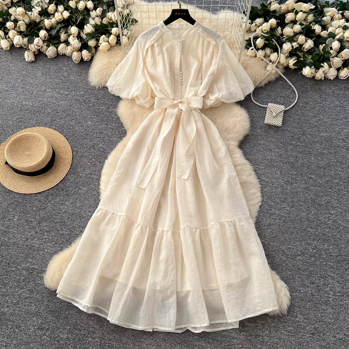 Kate Summer Ruffle Long Dress - 24th Spoke