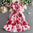 Kate Summer Retro Printed Dress - 24th Spoke