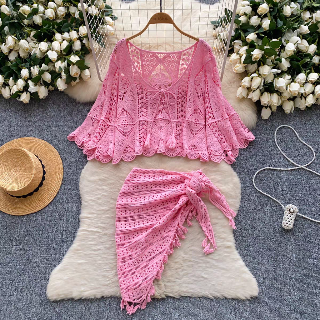 Cheryl Summer Beach Vacation Two Piece Set