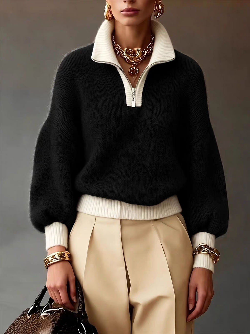 Kaitlyn Winter Formal Sweater