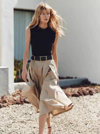 Claire Summer Dress With Belt