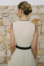 Ashley Midi Dress With Belt