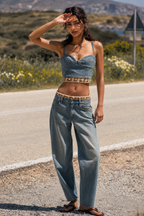 Michelle Summer Denim Set