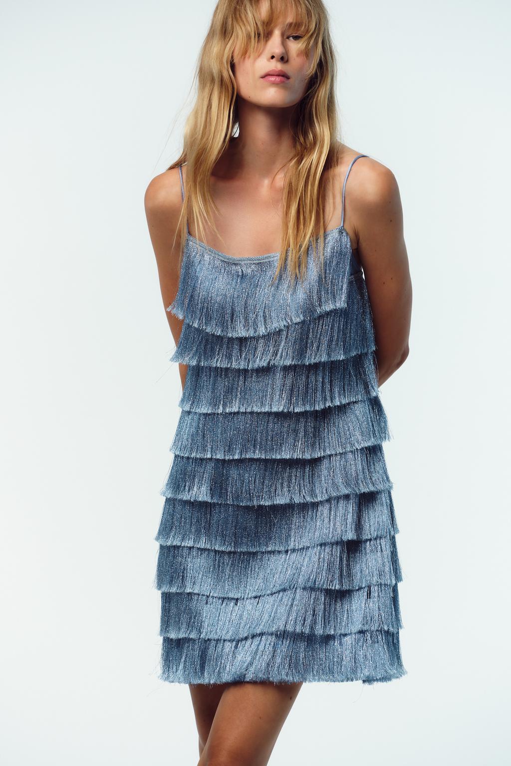 Amanda Summer Tassel Short Party Dress