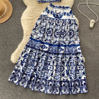 Natalie Summer Two Piece Top+Skirt  Set