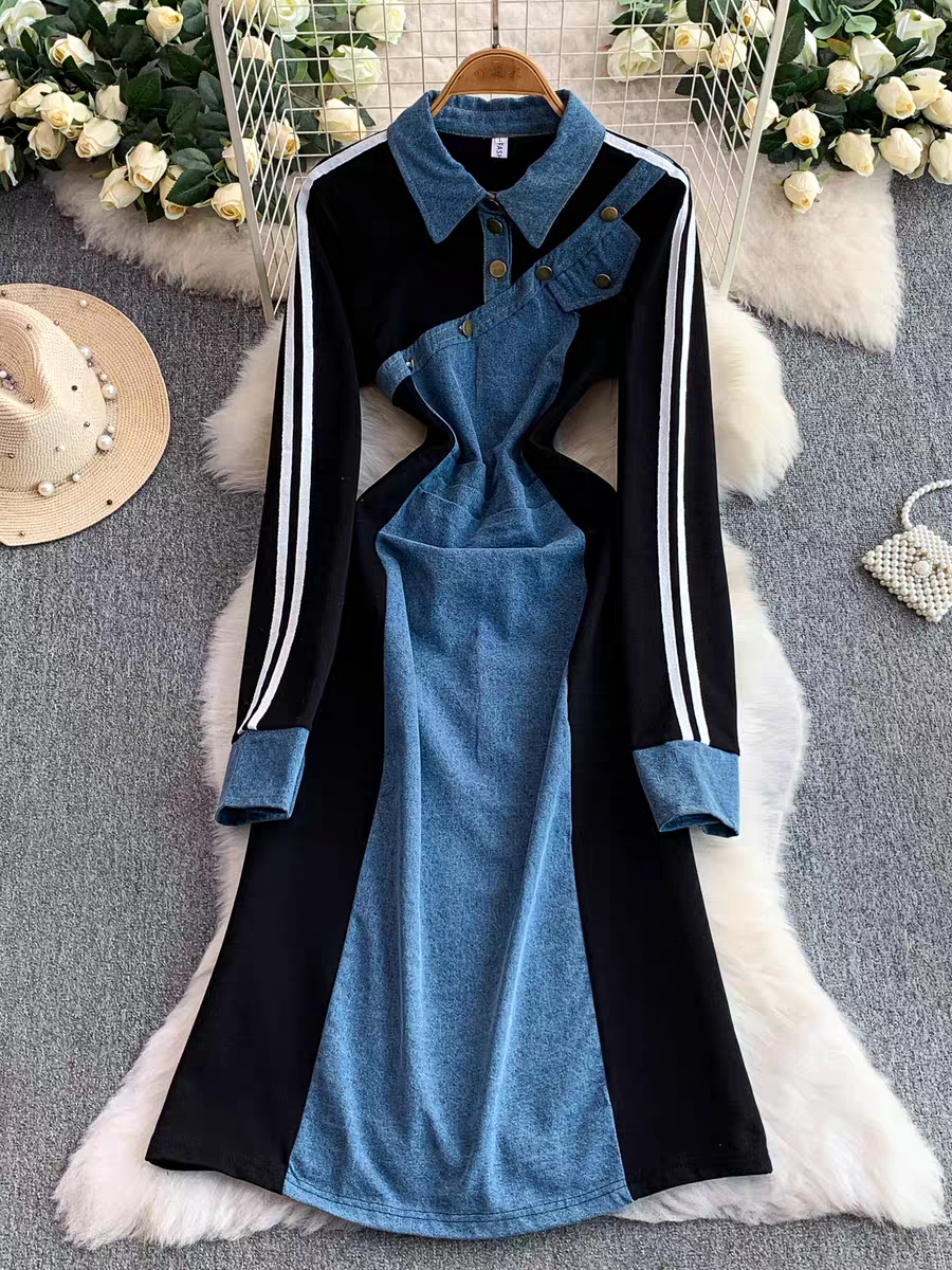 Georgine Denim Dress