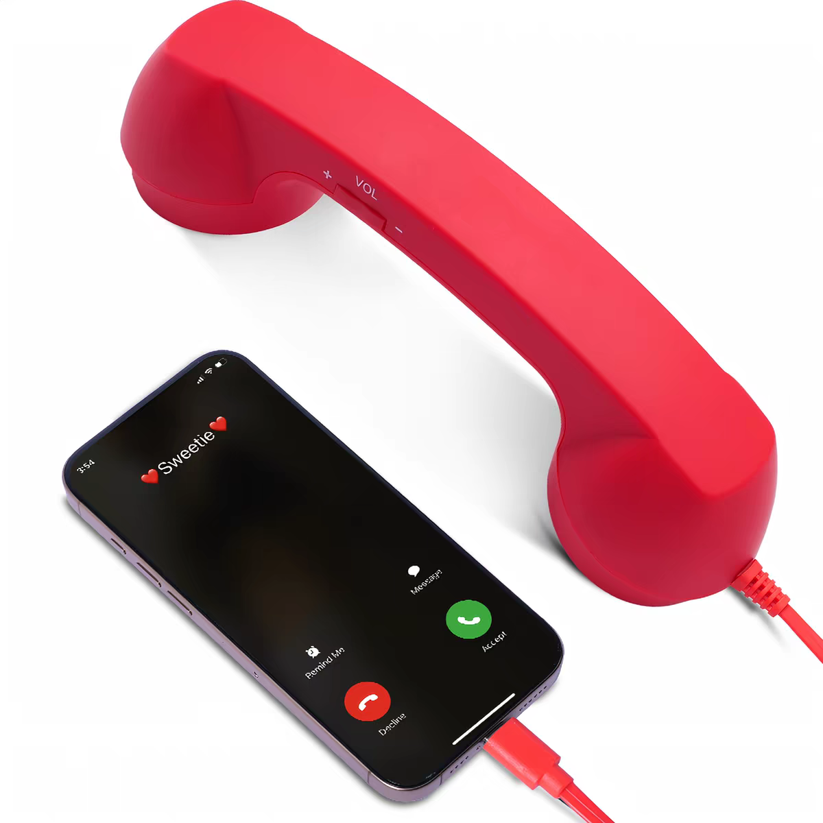 Trendy Retro Phone Handset