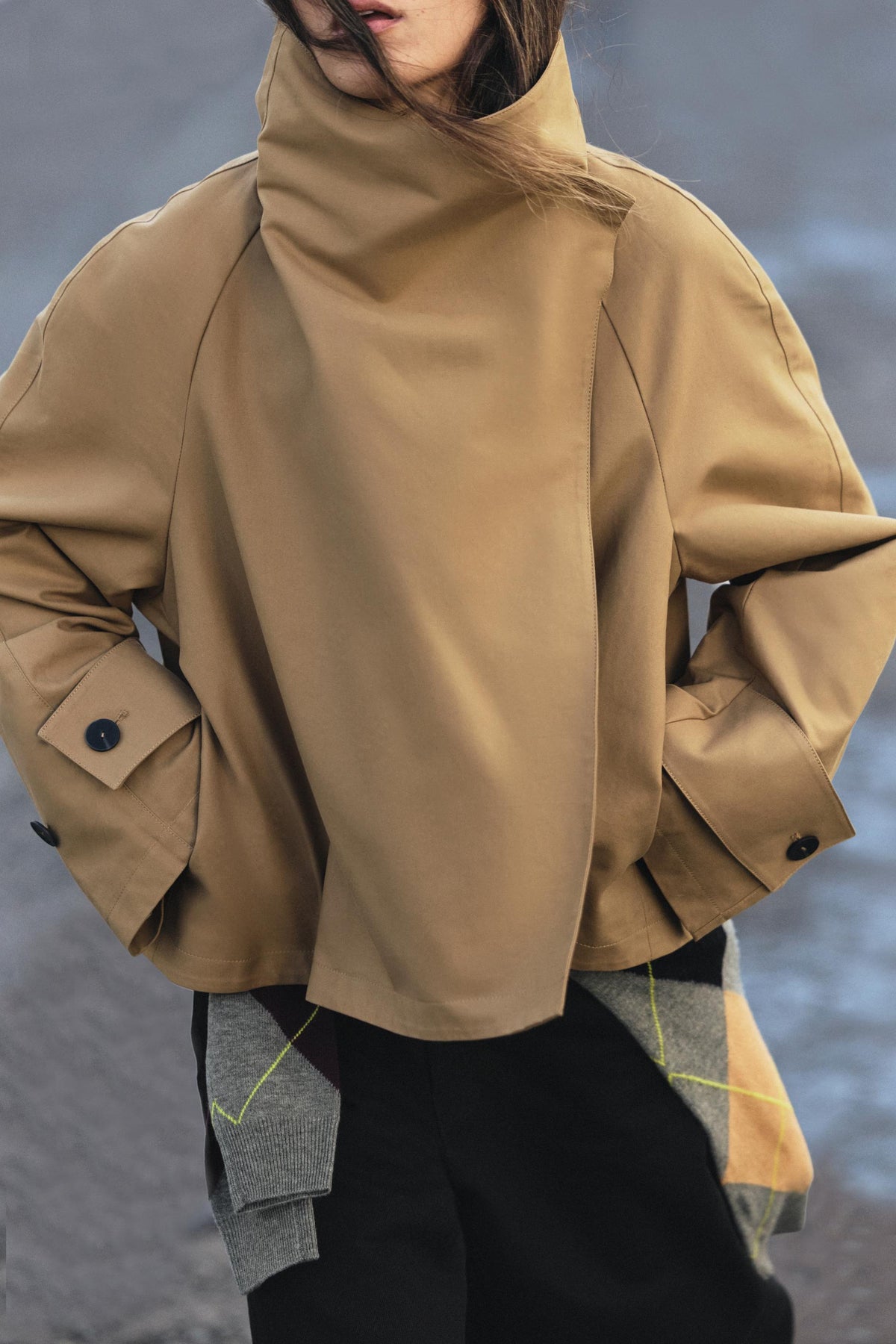 Alison Zara High Neck Jacket