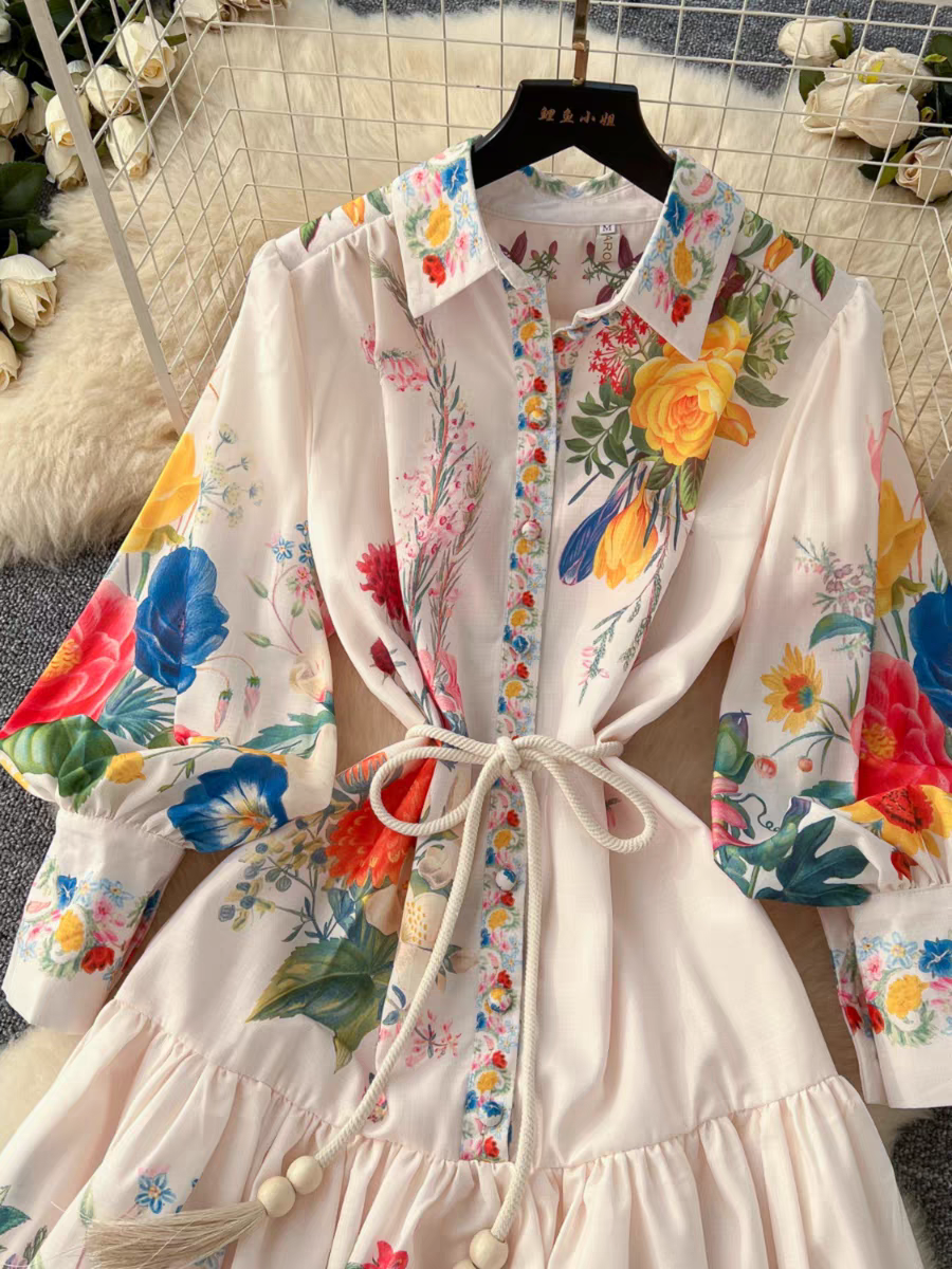 Marie Summer Long Elegant Dress - 24th Spoke