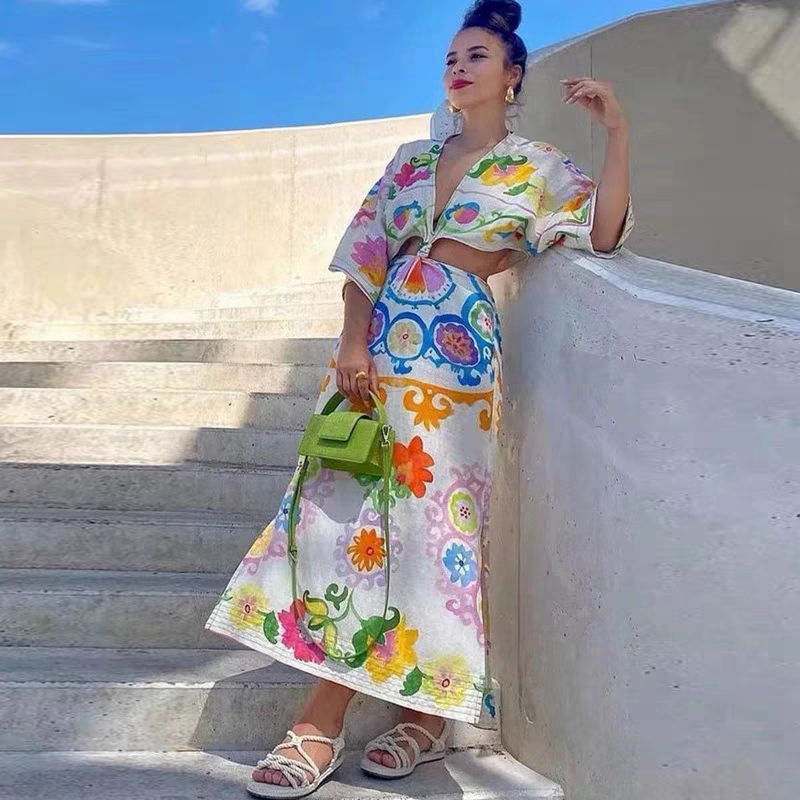 Amber Linen Summer Dress