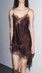 Shantel Zara Summer Lace Satin Dress
