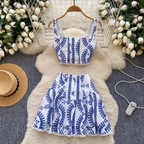 Kirsten Summer Vacation Two Piece Set Dress - 24th Spoke