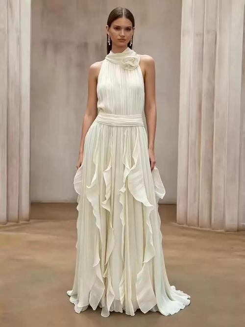 Keira Ruffle Dress
