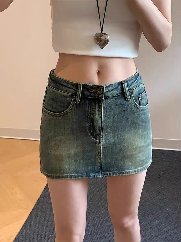 Jessica Summer Denim Skorts