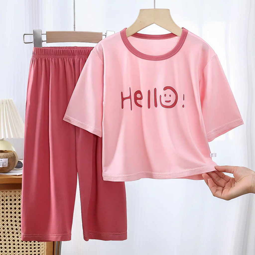 Kids Summer Pajamas Set