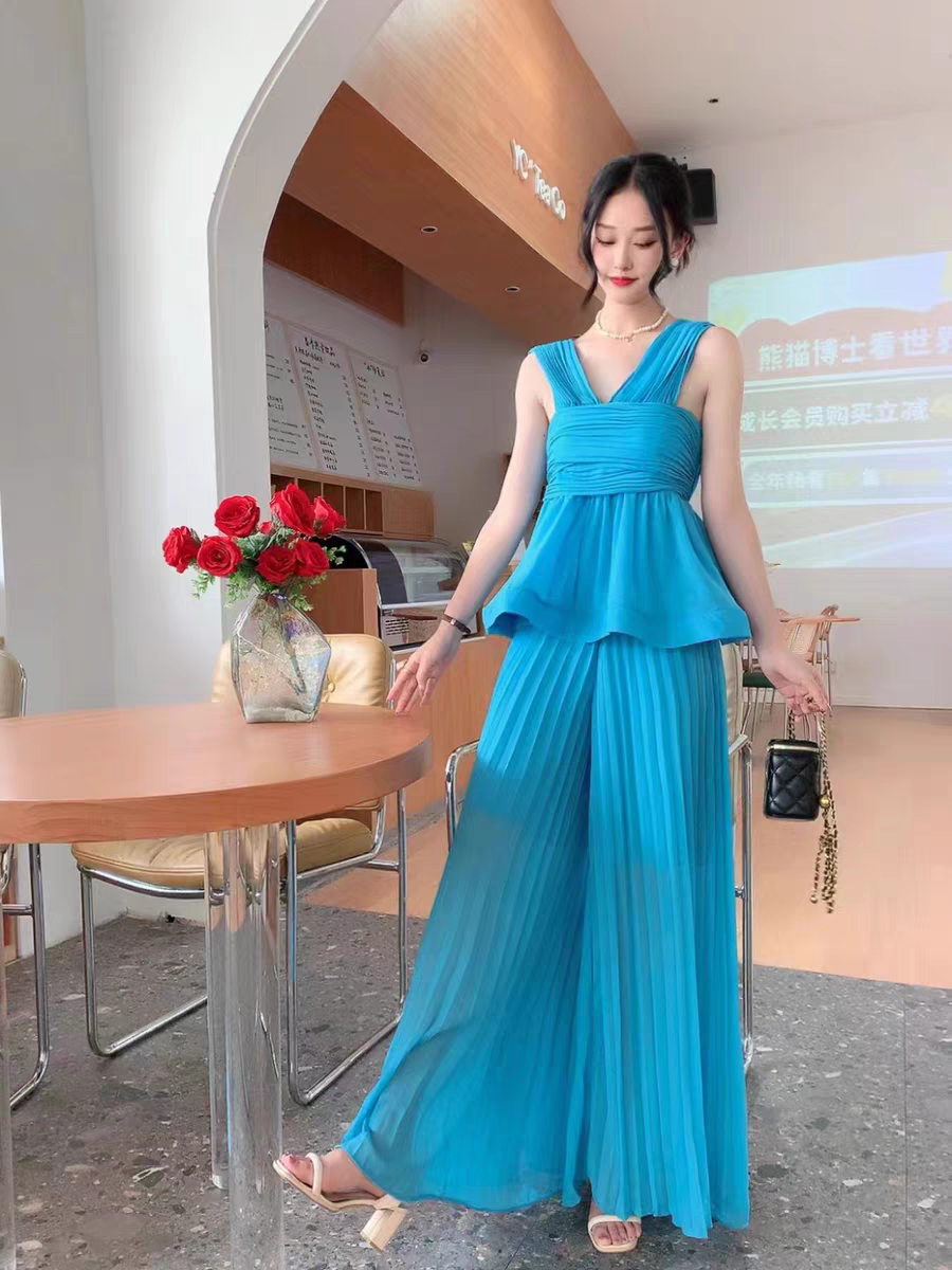 Leona Summer Two Piece Luxury Dress - 24th Spoke