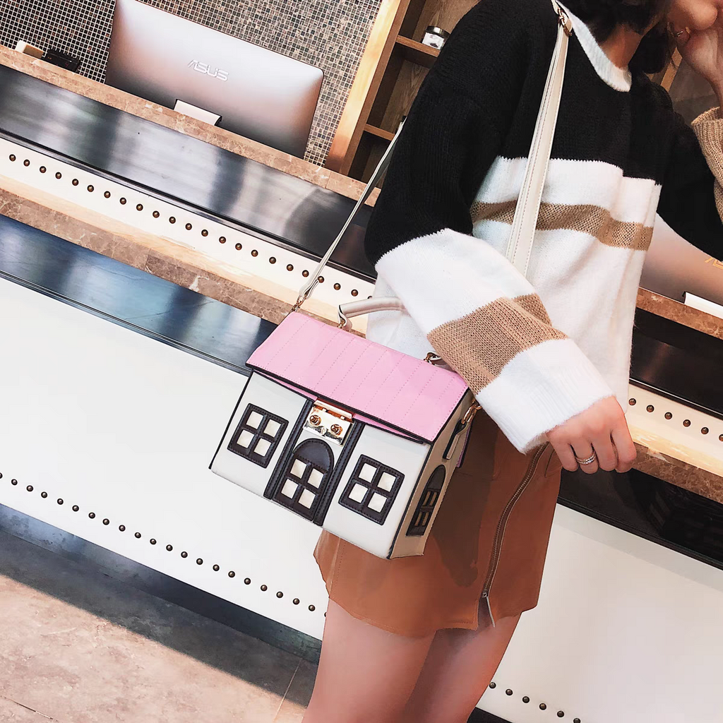 New Cartoon Cute House Bag