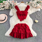 Christina Summer Two Piece Set Dress - 24th Spoke