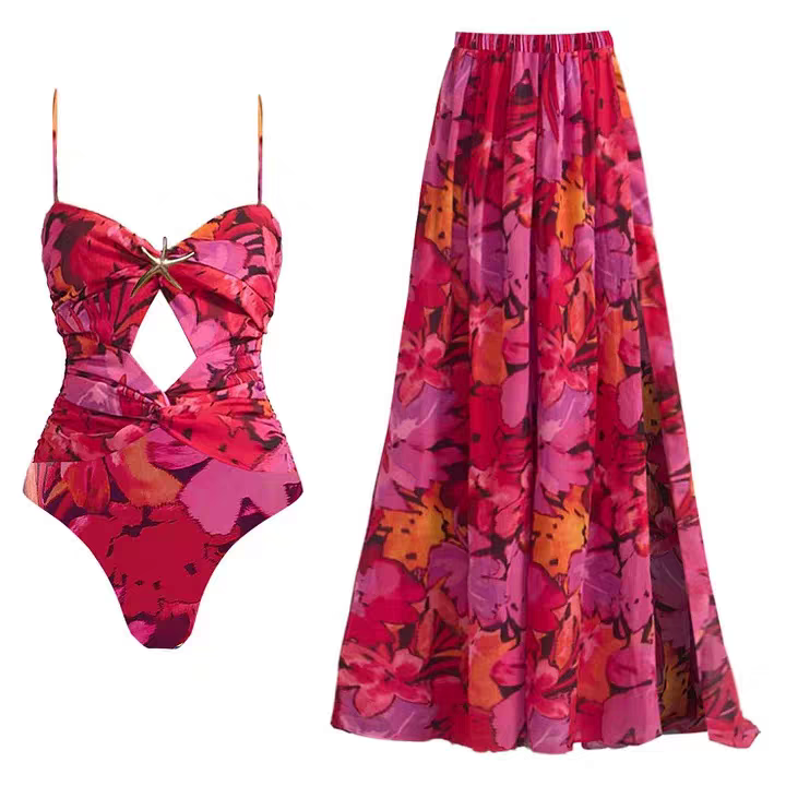 Natalie Summer Swimsuit Two Piece Set