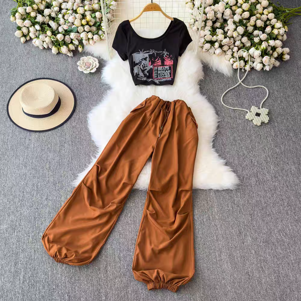Alison Summer Airport Look Coord Set