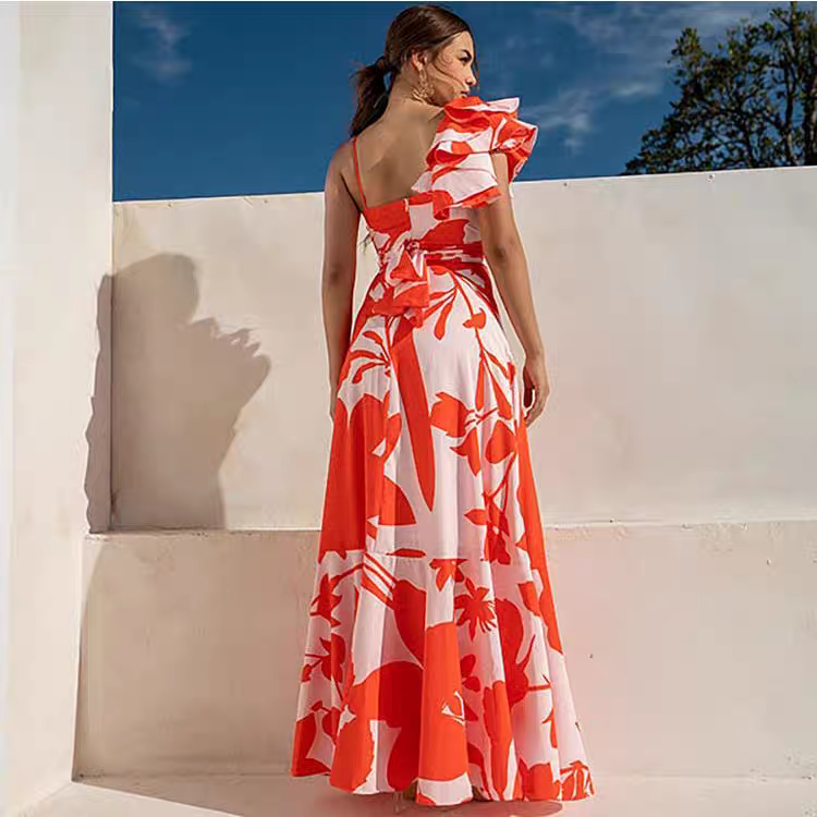 Rihanna Summer Beach Vacation Two Piece Luxury Set