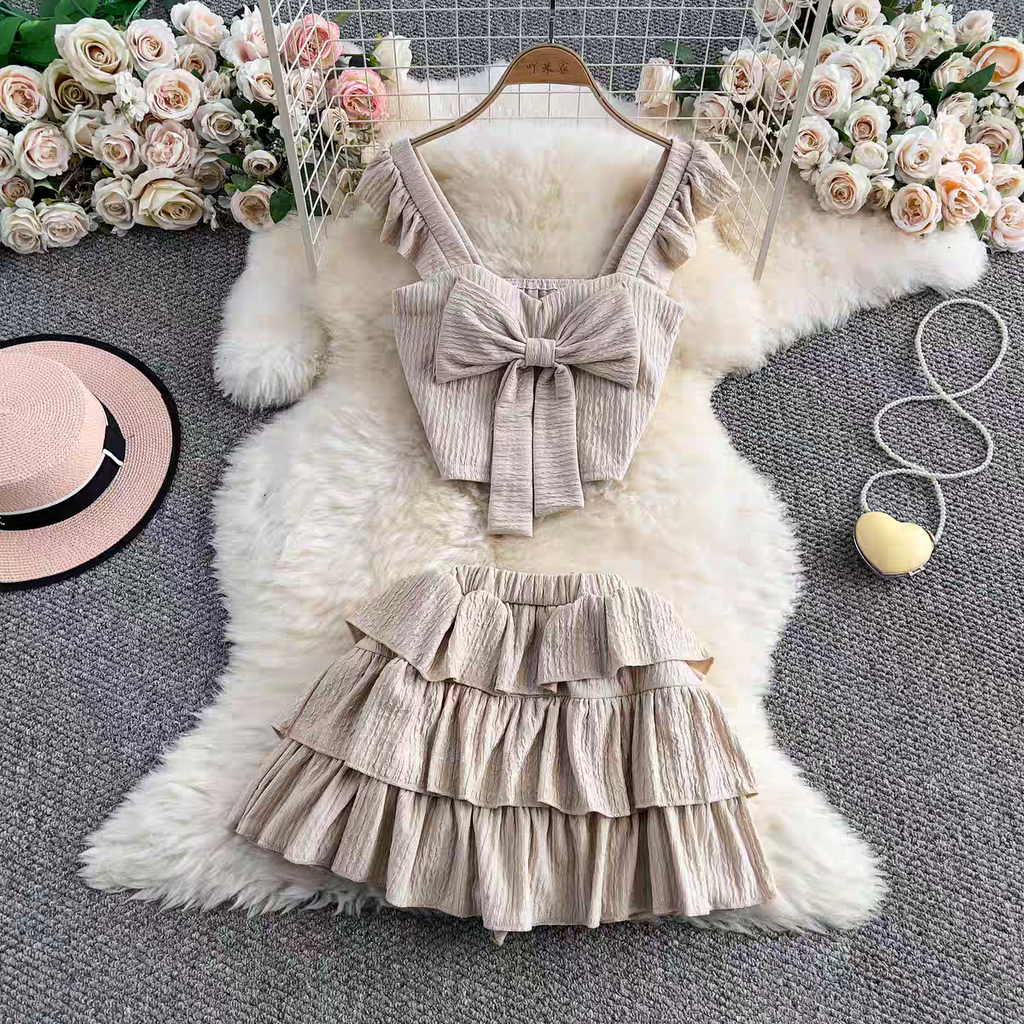 Christina Summer Two Piece Set Dress - 24th Spoke