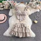 Christina Summer Two Piece Set Dress - 24th Spoke