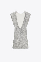 Jennifer Zara Sequins Party Dress