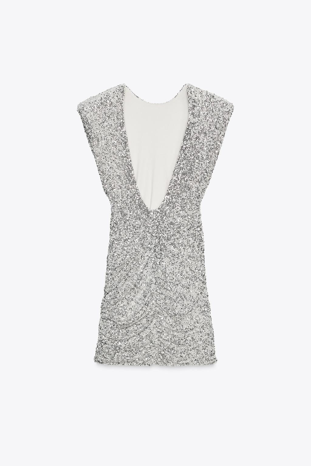 Jennifer Zara Sequins Party Dress