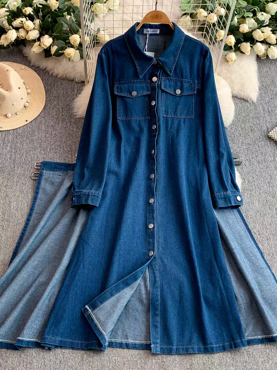 Alicia Denim Dress