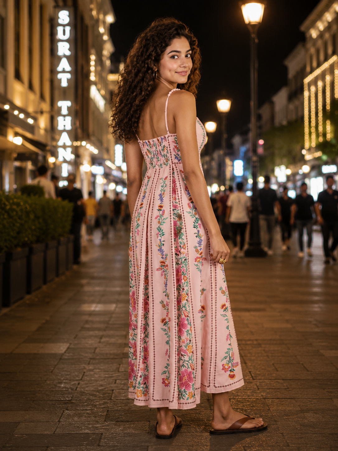 Margot Summer Printed Dress