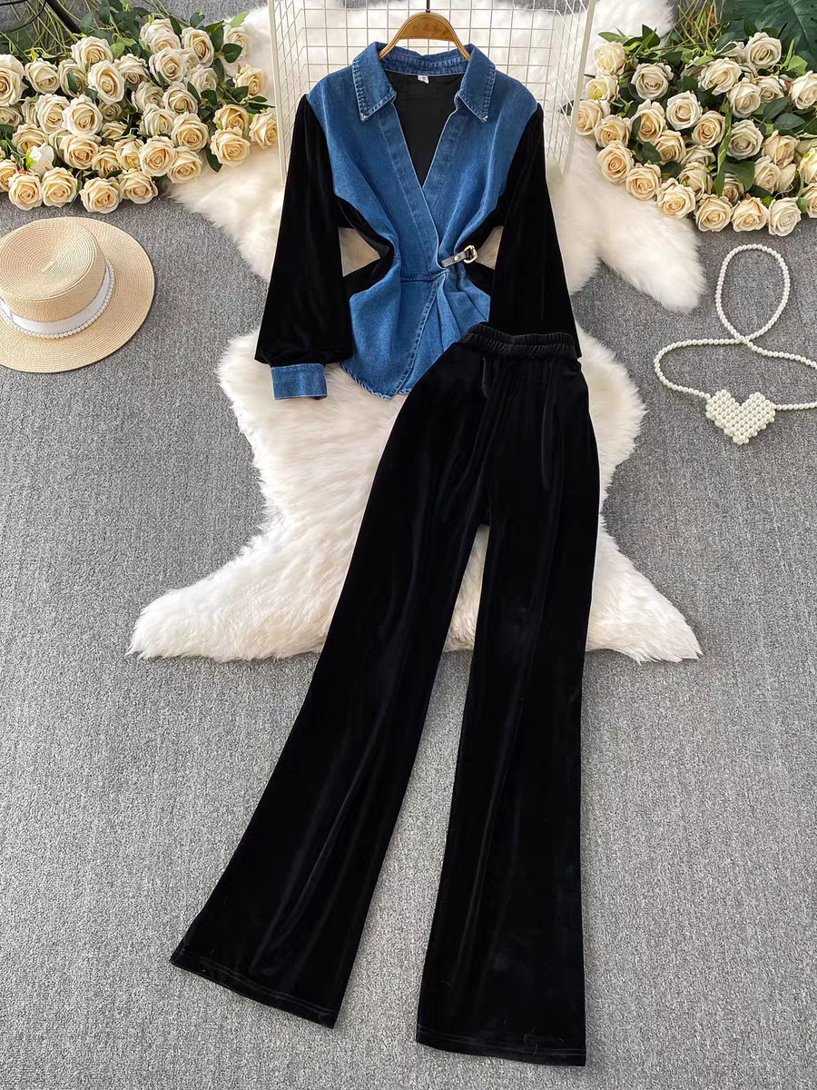 Kate Winter Denim Set