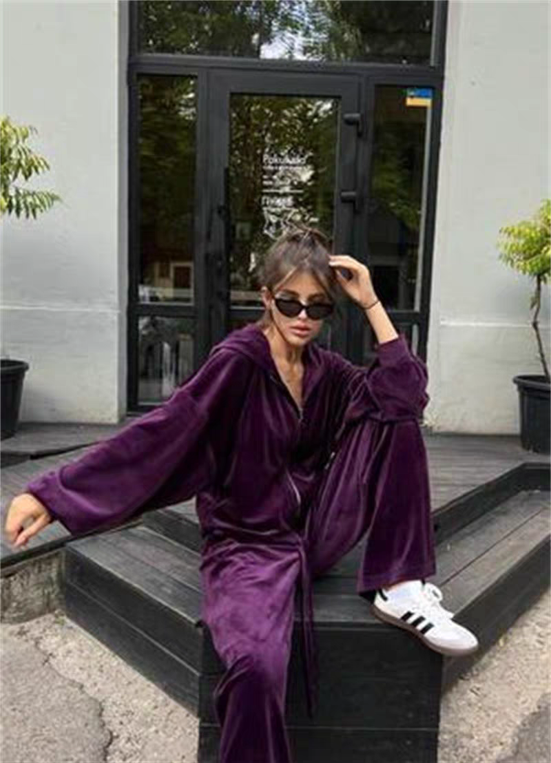 Alicia Winter Velvet Set