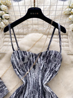 Jessica Summer Celebrity Suspender Dress With Bag