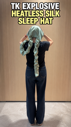 Satin Curling Hair Sleeping Cap