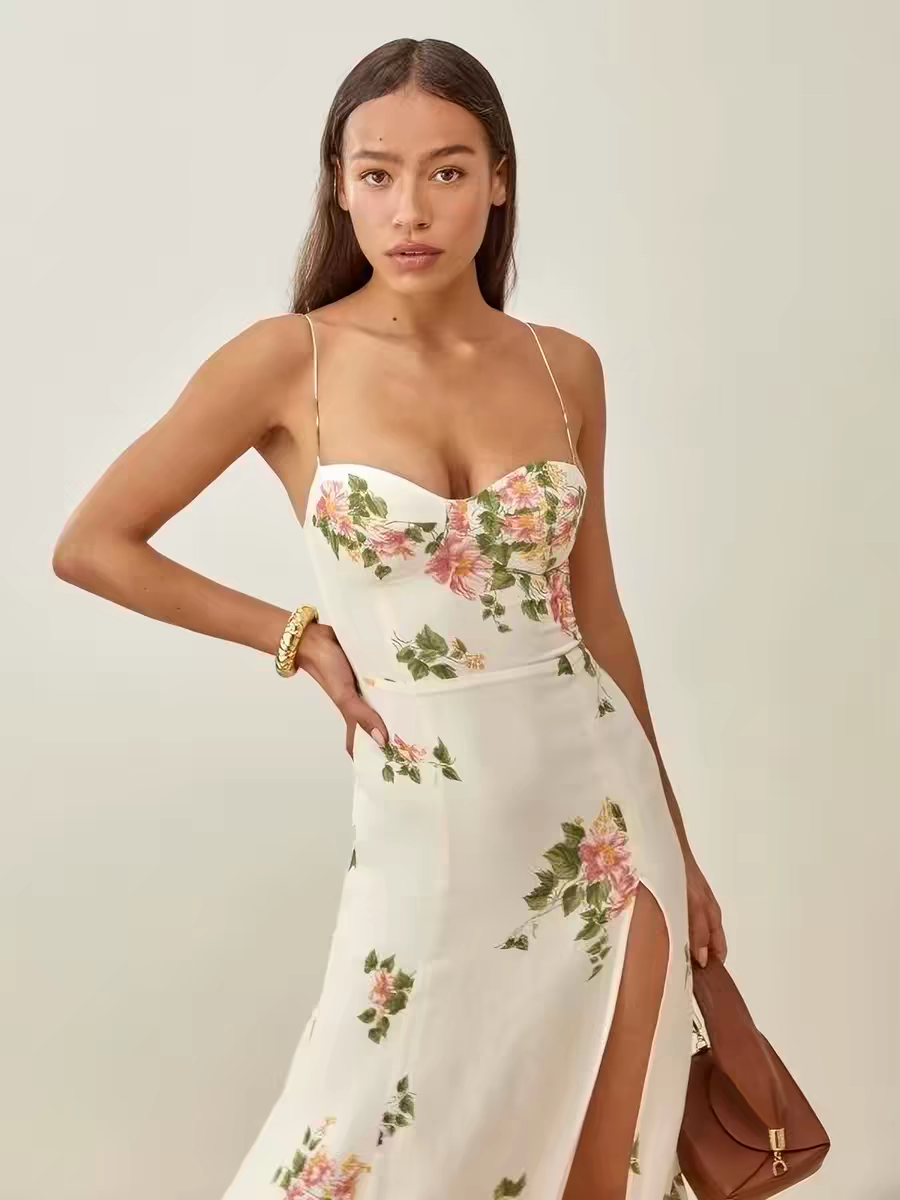 Sandra Summer Floral Print Dress