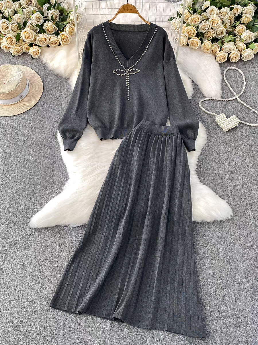 Rihanna Winter Two Piece Set