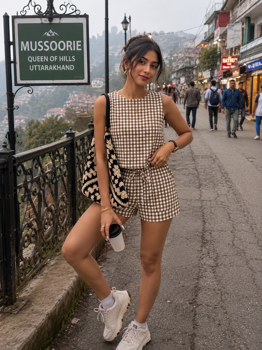 Katherine Summer Check Set