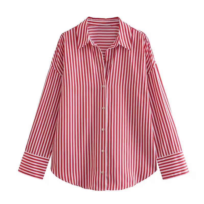 Yami Stripe Loose Shirt