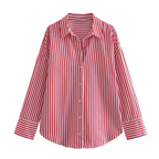 Yami Stripe Loose Shirt
