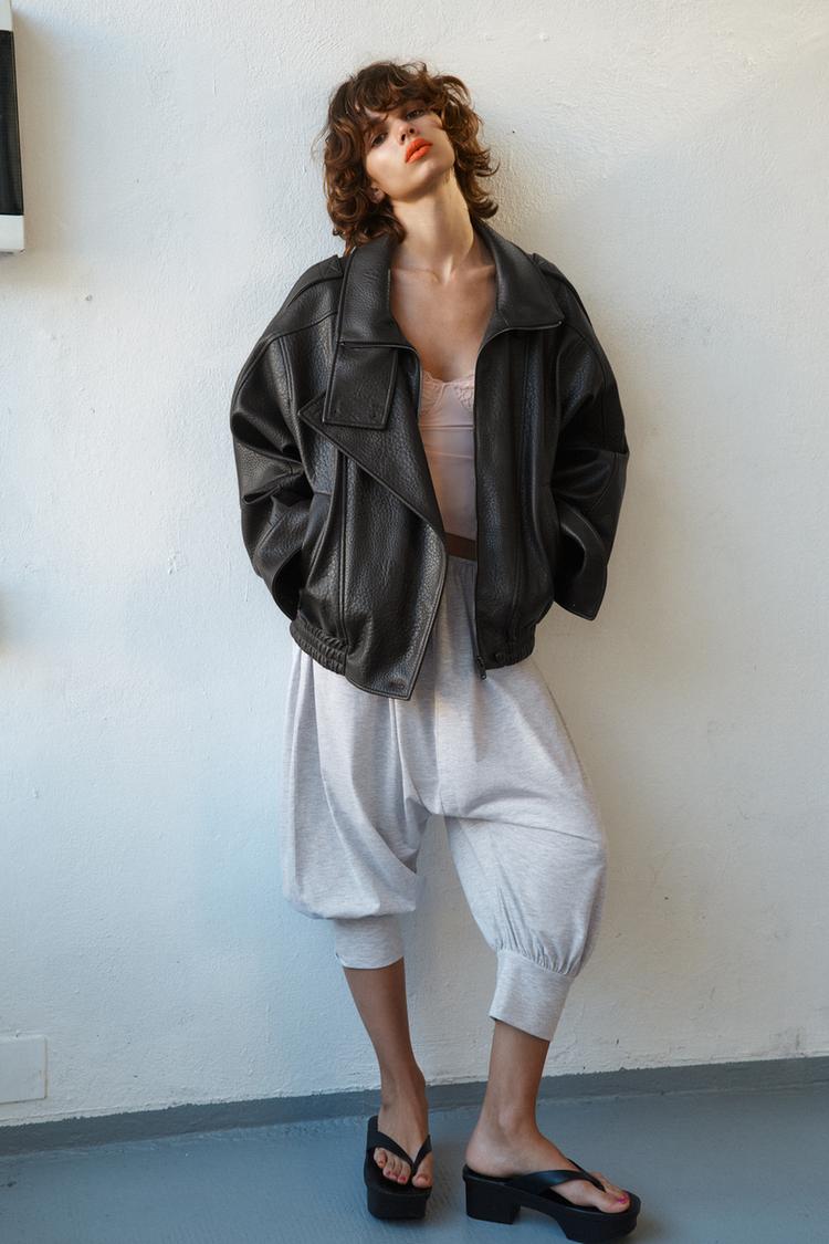 Zara Winter Leather Jacket