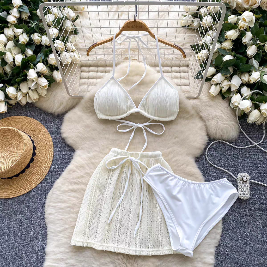 Victoria Summer Beach Vacation Three Piece Set