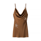 Julia Summer Satin Embroidery Dress