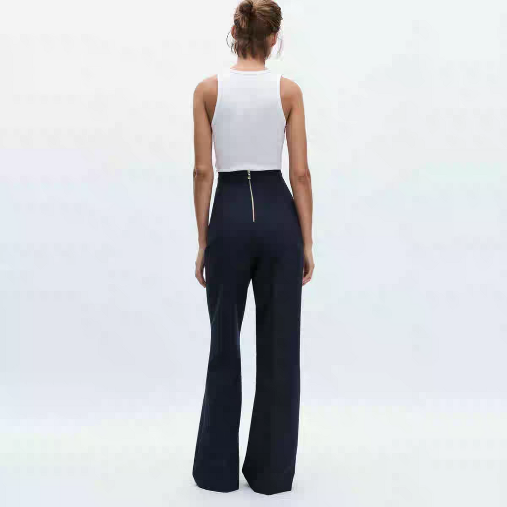 Marie Zara High Waist Flare Trouser