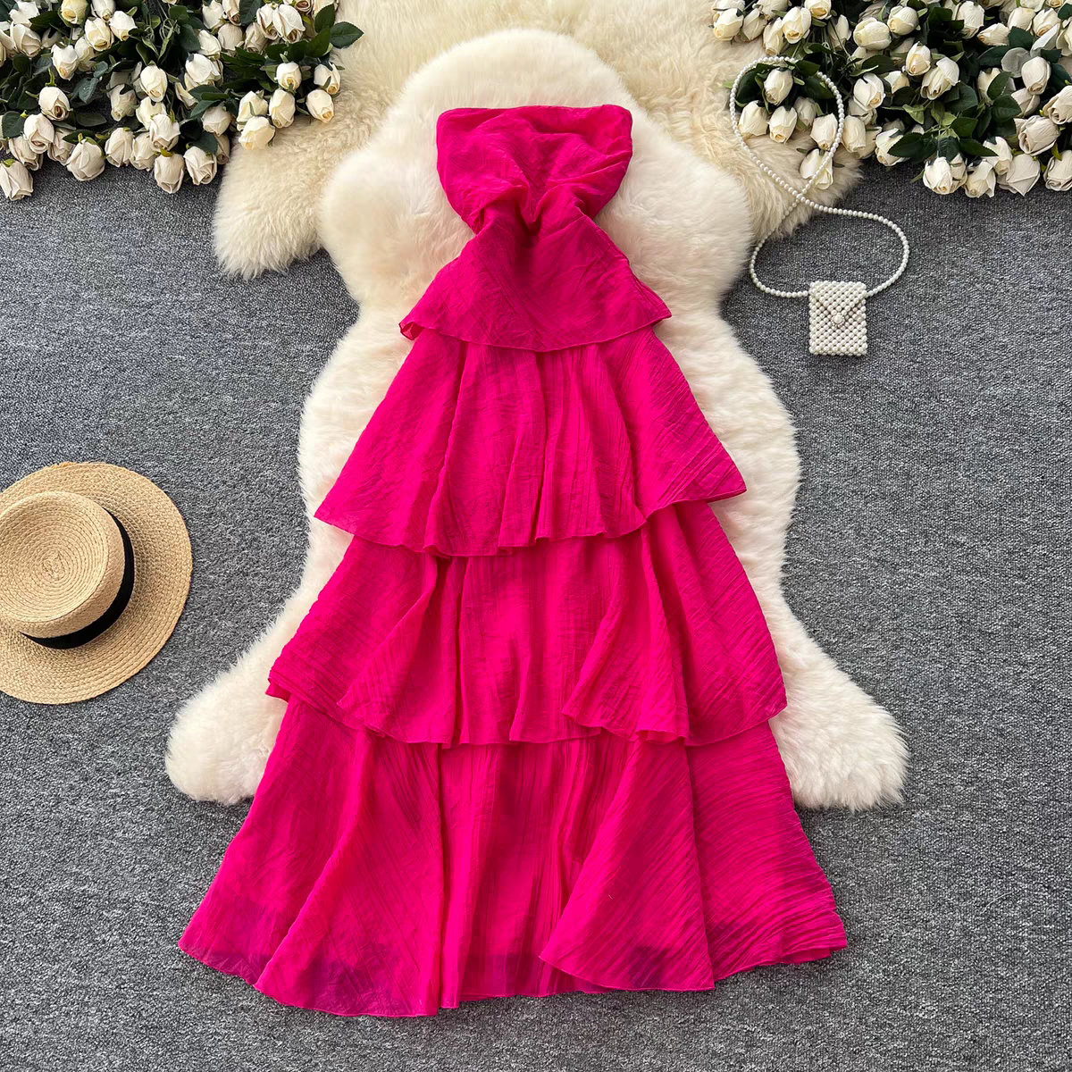 Sandra Summer Tube Top Dress - 24th Spoke