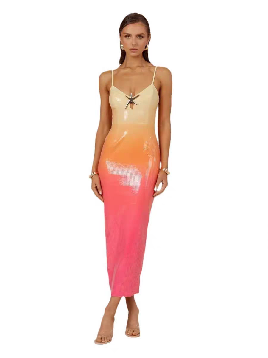 Jessica Summer Beach Party Sequins Dress